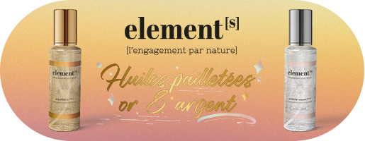 Huiles pailletées element[s] for spa ✨