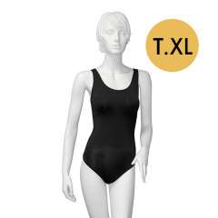 Maillot de bain 1 pièce noir femme - Taille XL