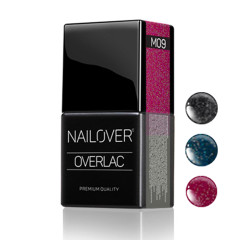 Overlac Color Gel - les métalliques 15ml - 3 teintes