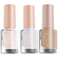 Kit 3 Vernis PBI Nude NCKNUDE