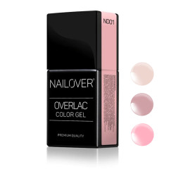 Overlac Color Gel - les nudes 15ml - 11 teintes