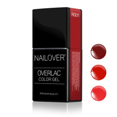 Overlac Color Gel - les rouges 15ml - 14 teintes