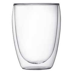 Set de 6 verres, double paroi