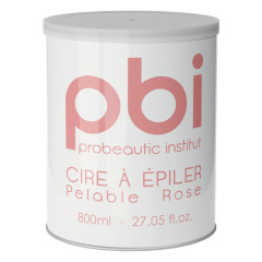 Pot de cire pelable rose PBI