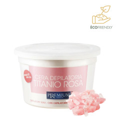 Pot de cire titane rose 350ml xanitalia