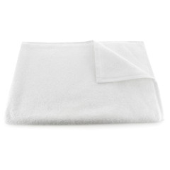 Tapis de bain blanc en éponge 100% coton