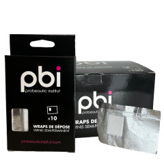 Wraps aluminium pour dépose de vernis - boîte de 10 ou de 100