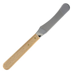 Spatule courbée en inox pbi