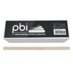 Mini spatules d'épilation petites surfaces pbi